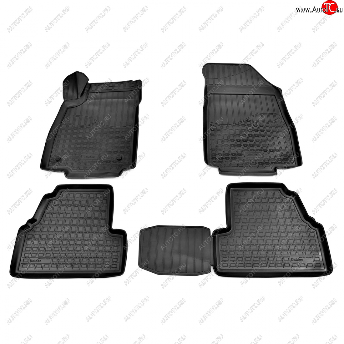 2 699 р. Коврики салона Norplast Unidec Chevrolet Tracker (2013-2015) (черные)  с доставкой в г. Пермь