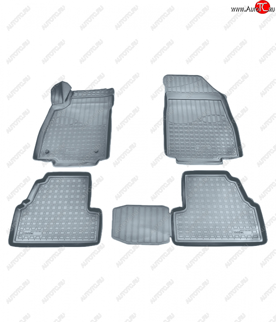 3 179 р. Коврики салона Norplast Unidec  Chevrolet Tracker (2013-2015) (серые)  с доставкой в г. Пермь