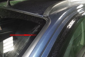 1 699 р. Водостоки лобового стекла Стрелка 11 Chevrolet Trailblazer GM800 дорестайлинг (2012-2016)  с доставкой в г. Пермь. Увеличить фотографию 5