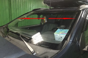 1 699 р. Водостоки лобового стекла Стрелка 11 Chevrolet Trailblazer GM800 дорестайлинг (2012-2016)  с доставкой в г. Пермь. Увеличить фотографию 2