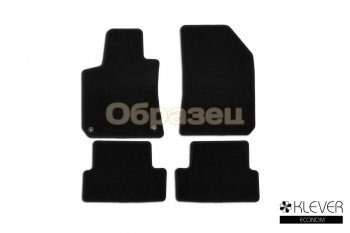 Коврики в салон Klever Econom (текстиль, 4 шт., без подпятника, оверлок) Chrysler 300C  LX (2004-2011) седан (Черный)
