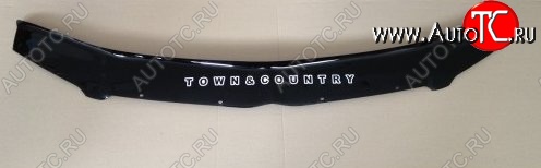 999 р. Дефлектор капота Russtal Chrysler Town and Country RT минивэн дорестайлинг (2007-2010)  с доставкой в г. Пермь