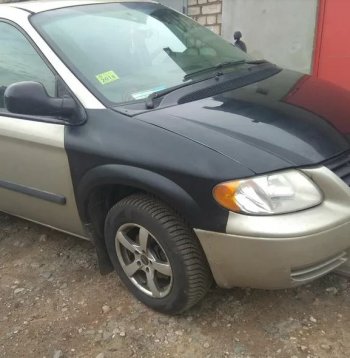 8 489 р. Переднее левое крыло (стеклопластик) Fiberplast Chrysler Voyager RG минивэн дорестайлинг (2000-2004)  с доставкой в г. Пермь. Увеличить фотографию 2