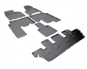 Комплект ковриков в салон Norplast Unidec Unidec (7 мест) Dodge Caravan (2000-2007)