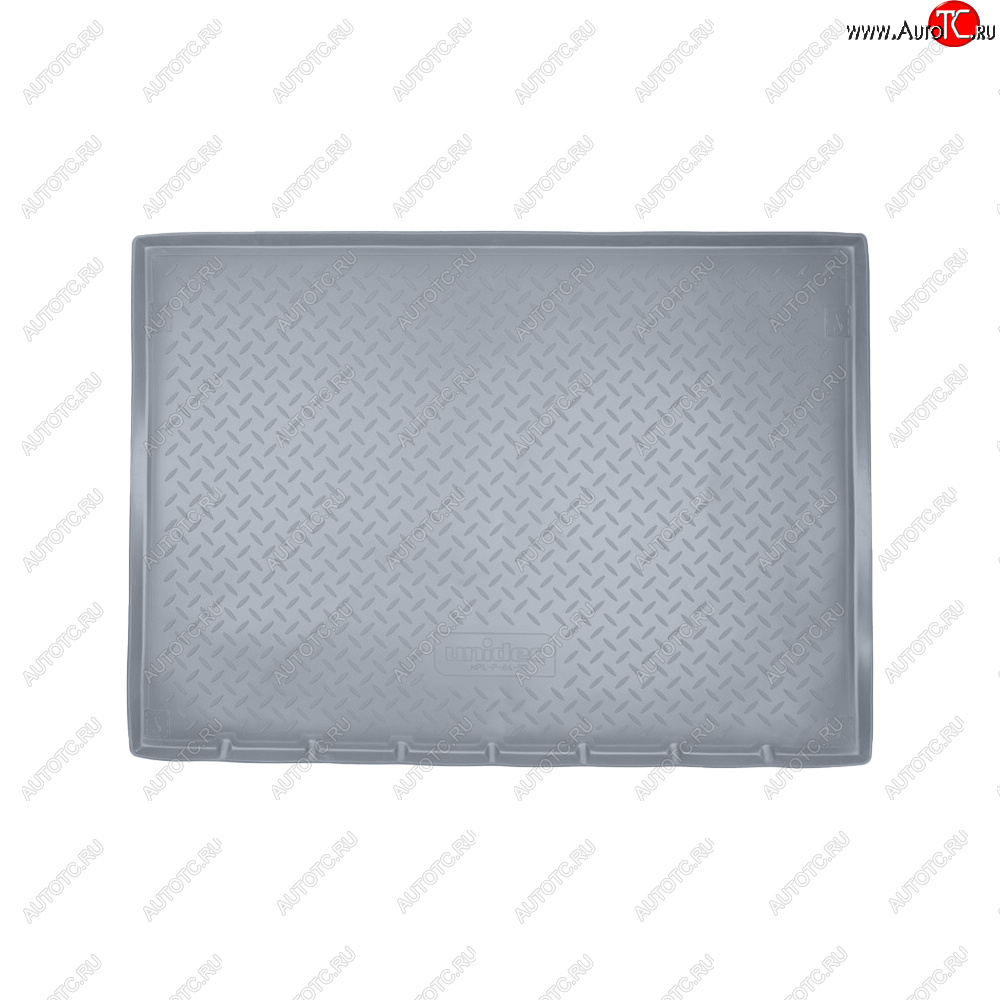 2 199 р. Коврик багажника Norplast Unidec (пасс.,5 дв.)  CITROEN Berlingo  B9 (2008-2022), Peugeot Partner  Tepee (2012-2018) (Цвет: серый)  с доставкой в г. Пермь