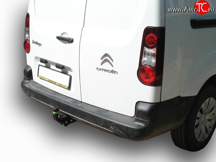 8 999 р. Фаркоп L2 (B9) Лидер Плюс  CITROEN Berlingo  B9 (2008-2016), Peugeot Partner  Tepee (2008-2015) (Без электропакета)  с доставкой в г. Пермь