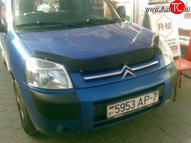 1 754 р. Дефлектор капота NovLine CITROEN Berlingo M59 рестайлинг (2002-2012)  с доставкой в г. Пермь