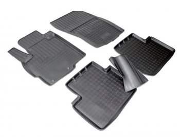 Комплект ковриков в салон Norplast Unidec CITROEN C-crosser (2007-2012) (Цвет: черный)
