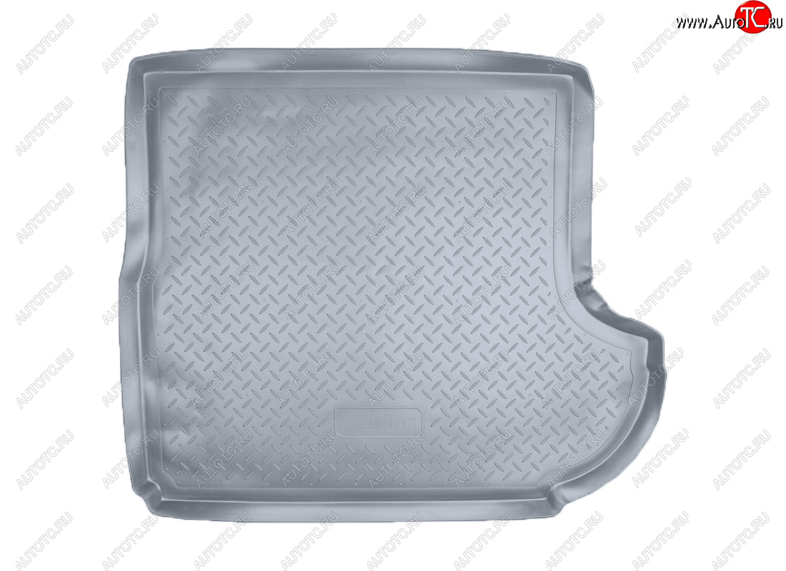2 159 р. Коврик багажника Norplast Unidec (с сабвуфером)  CITROEN C-crosser (2007-2012), Mitsubishi Outlander  XL (2005-2013), Peugeot 4007 (2007-2012) (Цвет: серый)  с доставкой в г. Пермь