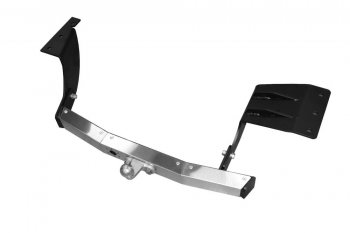 Фаркоп PT GROUP /тип F/ с НЕРЖ накладкой MITSUBISHI Outlander XL 2007-2012/ CITROEN С-Сrosser 2007-2012/ PEUGEOT CITROEN C-crosser (2007-2012), Mitsubishi Outlander  XL (2005-2013), Peugeot 4007 (2007-2012)