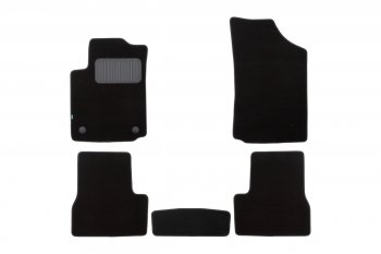 Коврики салона (МК1 АКПП, текстиль) Klever Premium CITROEN C3  FC/FN (2002-2009) хэтчбэк (Черный)