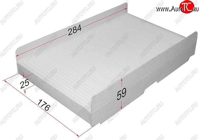 224 р. Фильтр салона SAT (176х59х25)  CITROEN C3  FC/FN (2002-2009), CITROEN C3 Pluriel (2003-2010), Peugeot 307  хэтчбэк 5 дв. (2001-2005), Peugeot 308  T7 (2007-2014)  с доставкой в г. Пермь