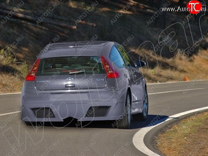 25 899 р. Задний бампер Golardo CITROEN C4  дорестайлинг, хэтчбэк 5 дв. (2004-2008)  с доставкой в г. Пермь