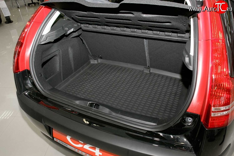 1 579 р. Коврик в багажник Element (полиуретан)  CITROEN C4 (2004-2011)  дорестайлинг, хэтчбэк 3 дв.,  дорестайлинг, хэтчбэк 5 дв.,  рестайлинг, хэтчбэк 3 дв.,  рестайлинг, хэтчбэк 5 дв.  с доставкой в г. Пермь