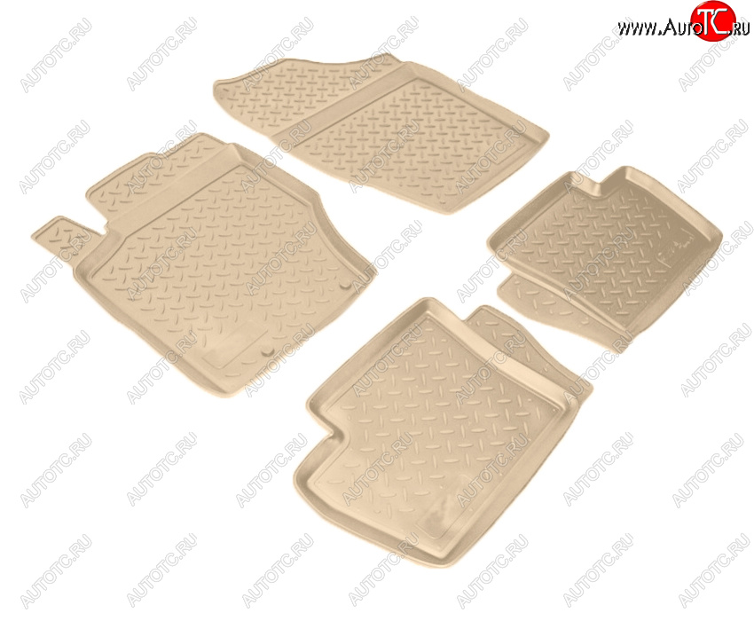 2 759 р. Коврики салона Norplast Unidec  CITROEN C4 (2004-2011)  дорестайлинг, хэтчбэк 3 дв.,  дорестайлинг, хэтчбэк 5 дв.,  рестайлинг, хэтчбэк 3 дв.,  рестайлинг, хэтчбэк 5 дв. (Цвет: бежевый)  с доставкой в г. Пермь