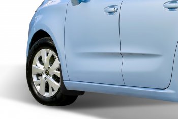 1 249 р. Брызговики Frosch (optimum, в пакете) CITROEN C4 picasso 3D минивэн дорестайлинг (2014-2016) (Передние)  с доставкой в г. Пермь. Увеличить фотографию 2