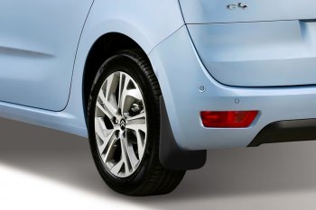 1 249 р. Брызговики задние Frosch - Оptimum CITROEN C4 picasso 3D минивэн дорестайлинг (2014-2016)  с доставкой в г. Пермь. Увеличить фотографию 2