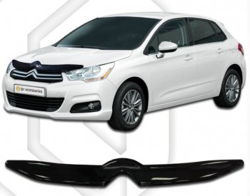 Дефлектор капота CA-Plastic CITROEN C4  B7 (2011-2018) хэтчбэк 5 дв.