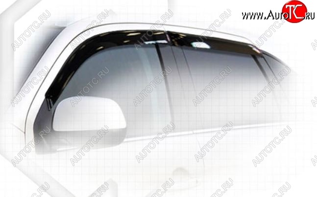 2 079 р. Дефлектора окон CA-Plastiс  CITROEN C4 aircross (2012-2017) (Classic полупрозрачный)  с доставкой в г. Пермь