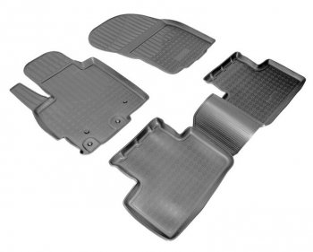 Комплект ковриков в салон Norplast Unidec CITROEN C4 aircross (2012-2017) (Цвет: черный)