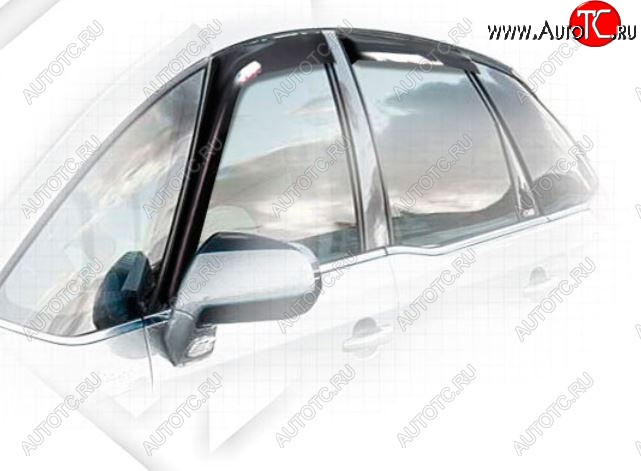 1 999 р. Дефлектора окон CA-Plastiс  CITROEN C4 picasso  UD (2006-2014) минивэн (Classic полупрозрачный)  с доставкой в г. Пермь