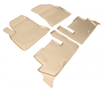 Коврики салона Norplast Unidec CITROEN C4 picasso  UD (2006-2014) минивэн (Цвет: бежевый)