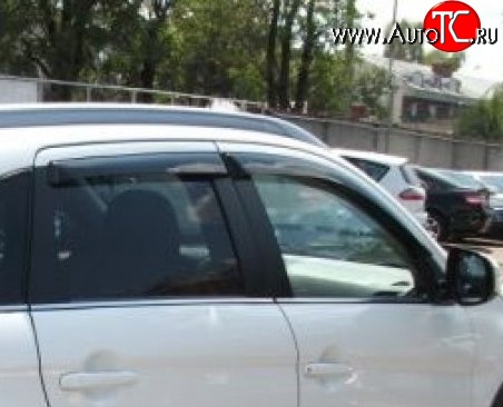 999 р. Комплект дефлекторов окон (ветровиков) 4 шт. Russtal CITROEN C4 aircross (2012-2017)  с доставкой в г. Пермь
