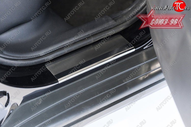2 519 р. Накладки на внутренние пороги Souz-96 CITROEN C4 aircross (2012-2017)  с доставкой в г. Пермь