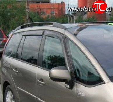 999 р. Комплект дефлекторов окон (ветровиков) 4 шт. Russtal CITROEN C4 picasso UD минивэн (2006-2014)  с доставкой в г. Пермь