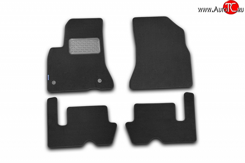 4 299 р. Коврики в салон Element 4 шт. (текстиль) (АКПП) CITROEN C4 picasso UD минивэн (2006-2014)  с доставкой в г. Пермь