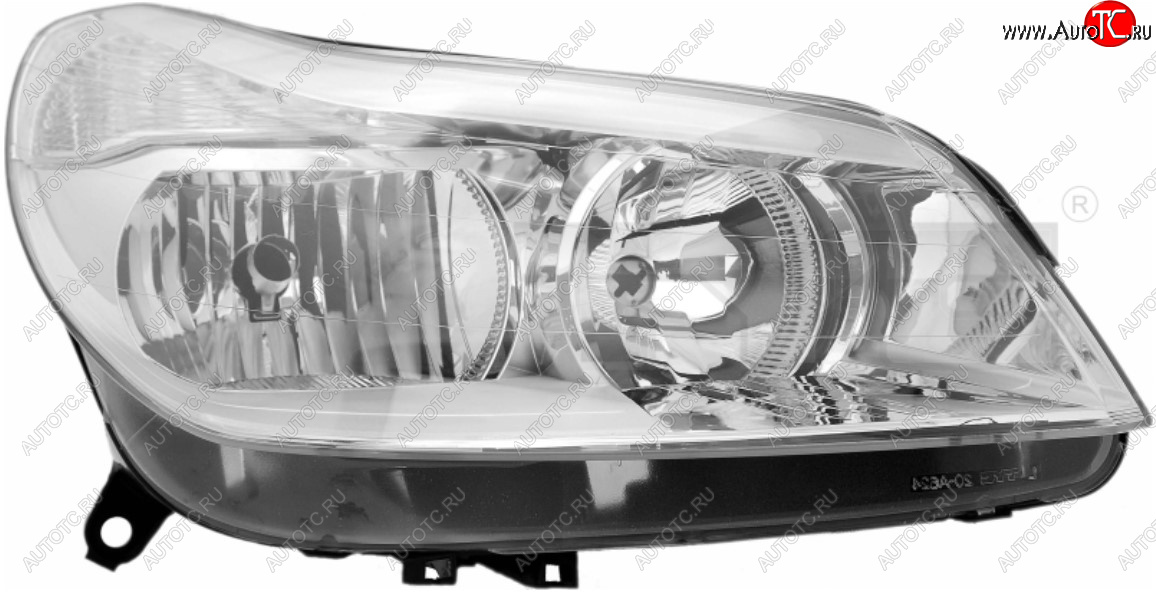 12 649 р. Правая фара передняя TYC CITROEN C5 X40,RE универсал рестайлинг (2004-2008)  с доставкой в г. Пермь