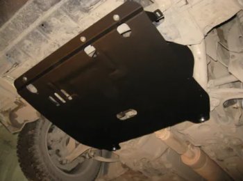 Защита картера двигателя и КПП (V-1,8; 2,0) Alfeco CITROEN C5 ( RD,  RW) (2008-2017) дорестайлинг, седан, доресталийнг, универсал (Алюминий 3 мм)