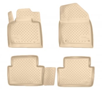 Коврики салона Norplast Unidec CITROEN C5 ( RD,  RW) (2008-2021) дорестайлинг, седан, доресталийнг, универсал, рестайлинг, седан (Цвет: бежевый)