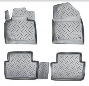Комплект ковриков в салон Norplast Unidec CITROEN C5 ( RD,  RW) (2008-2017) дорестайлинг, седан, доресталийнг, универсал (Цвет: черный)