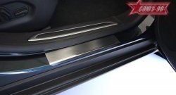 Накладки на внутренние пороги Souz-96 CITROEN C5  RD (2017-2021) рестайлинг, седан