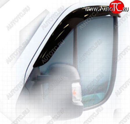 1 999 р. Дефлектора окон CA-Plastiс CITROEN Jumper 290 рестайлинг (2014-2022) (Classic полупрозрачный)  с доставкой в г. Пермь