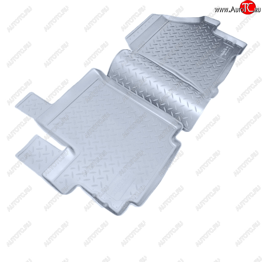 2 369 р. Коврики салона Norplast Unidec  CITROEN Jumper ( 250,  290) (2006-2022), Fiat Ducato ( 250,  290) (2006-2025), Peugeot Boxer ( 250,  290) (2006-2025) (Цвет: серый)  с доставкой в г. Пермь
