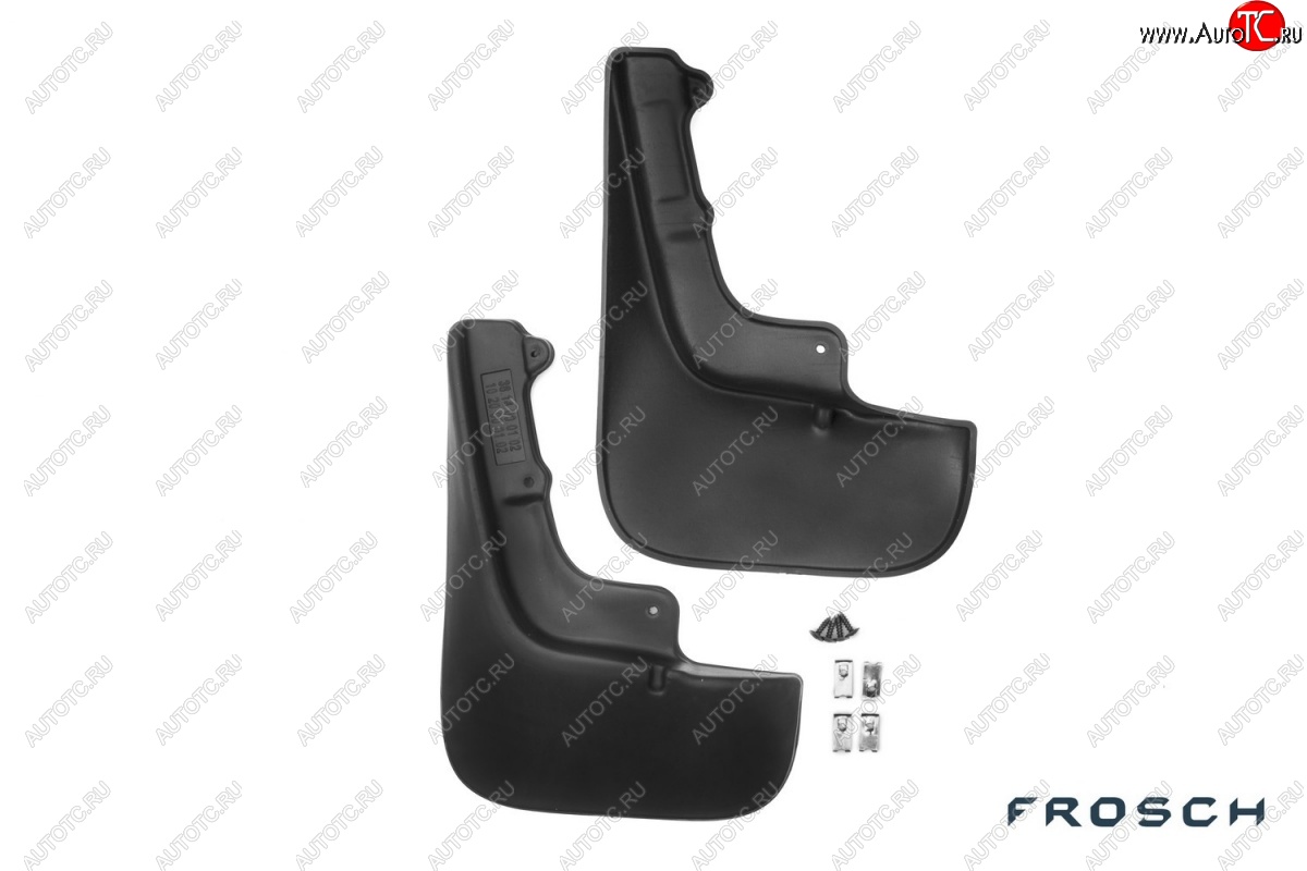 4 799 р. Брызговики Frosch (optimum)  CITROEN Jumper  250 (2006-2014), Peugeot Boxer  250 (2006-2014) (Передние (с расширителями арок и подкрылками, в коробке))  с доставкой в г. Пермь