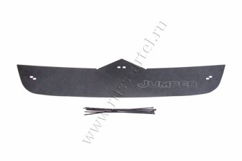 1 379 р. Зимняя заглушка решетки радиатора РА CITROEN Jumper 250 (2006-2014)  с доставкой в г. Пермь. Увеличить фотографию 4