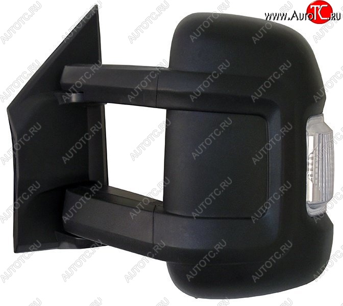 12 649 р. Боковое левое зеркало заднего вида SAT (8 контактов) Peugeot Boxer 250 (2006-2014) (Неокрашенное)  с доставкой в г. Пермь