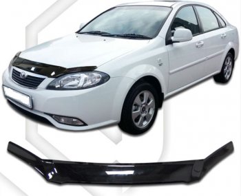 Дефлектор капота CA-Plastic Daewoo Gentra  KLAS (2012-2016) седан