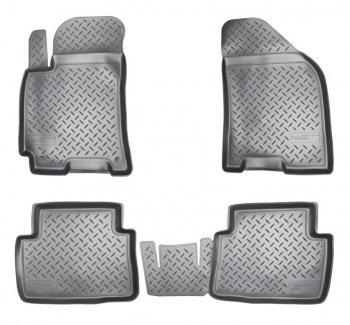 Комплект ковриков в салон Norplast Unidec Daewoo Gentra ( KLAS) (2012-2025) седан (Цвет: черный)