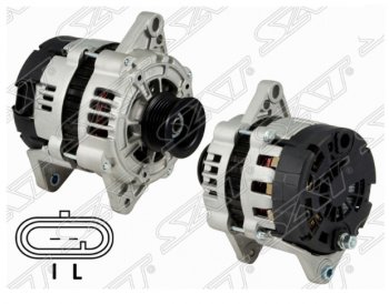 Генератор SAT (12V/85A) Chevrolet Aveo T200 седан (2003-2008)