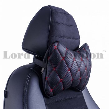 Подушка-косточка Lord Autofashion Байрон (экокожа, 1 шт.) Honda Mobilio 2 DD4,DD5 1-ый рестайлинг (2017-2019)