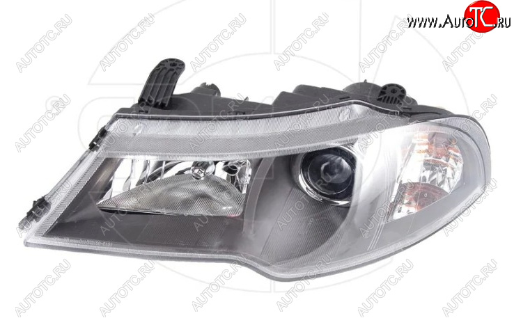 2 669 р. Фара передняя левая под электрокорректор NSP Daewoo Nexia рестайлинг (2008-2015)  с доставкой в г. Пермь