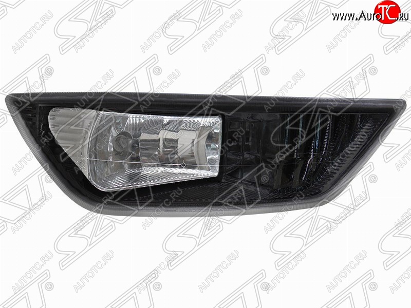 2 979 р. Правая противотуманная фара SAT (без оправы, черная) Daewoo Nexia рестайлинг (2008-2015)  с доставкой в г. Пермь