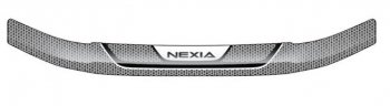 Дефлектор капота CA-Plastiс Daewoo Nexia  дорестайлинг (1995-2008) (Серия Art серебро)
