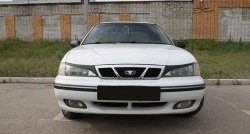 739 р. Реснички RA на фары Daewoo Nexia дорестайлинг (1995-2008) (Неокрашенные)  с доставкой в г. Пермь. Увеличить фотографию 2