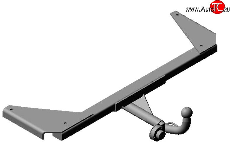 2 649 р. Фаркоп Russtal Daewoo Nexia дорестайлинг (1995-2008)  с доставкой в г. Пермь