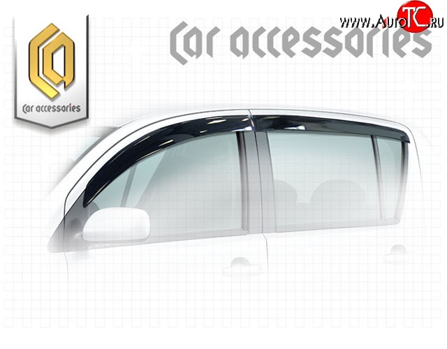 2 199 р. Дефлектора окон (M600S, M601S, M610S) CA-Plastiс  Daihatsu Boon Luminas  M500 минивэн (2008-2012) (Classic полупрозрачный)  с доставкой в г. Пермь